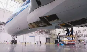 Dự án tái chế máy bay đầu tiên của Trung Quốc